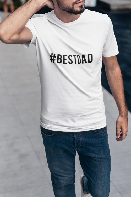 T-shirt #BESTDAD