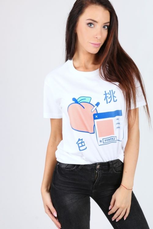 T-shirt Peach Color