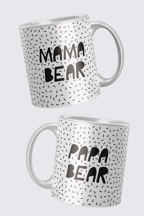 Komplet kubków Bear 330 ml 