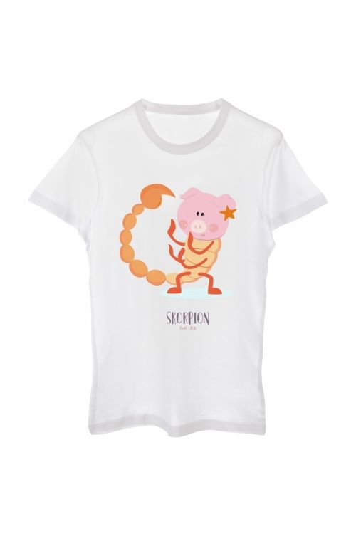 T-shirt Zodiak Skorpion