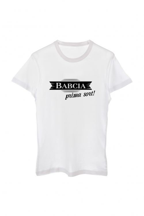 T-shirt Babcia Prima Sort 