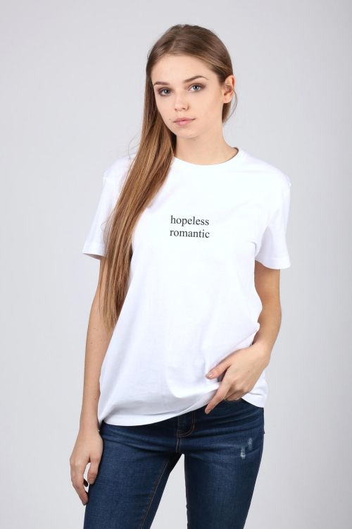 T-shirt Hopeless romantic