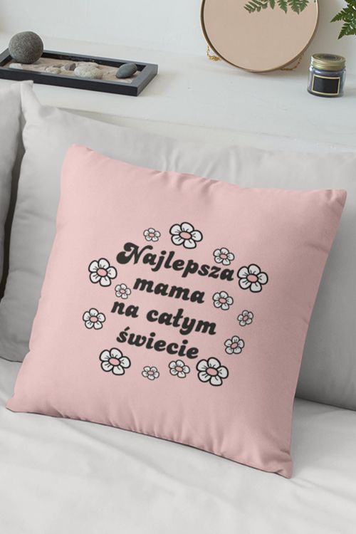 Poduszka Najlepsza mama na całym świecie 