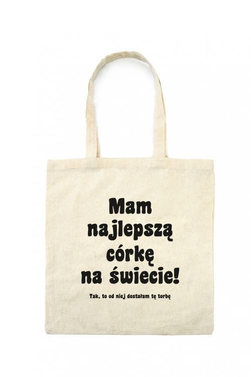Torba Eko Mam najlepszą córkę na świecie