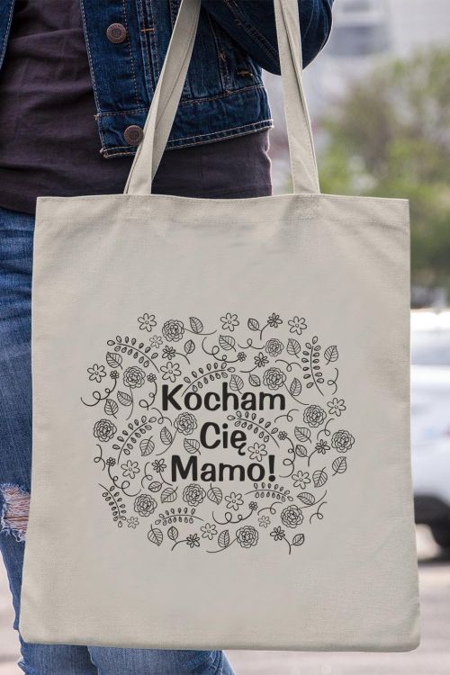 Torba Eko Kocham Cię mamo!