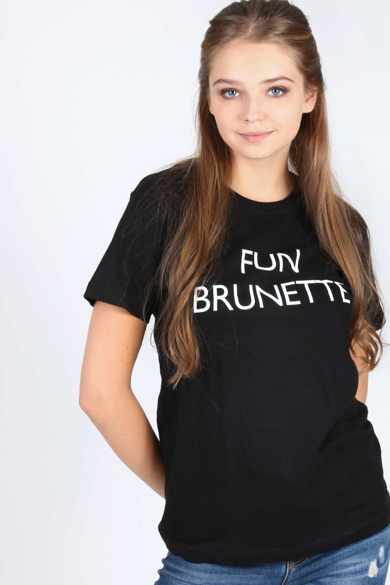 T-shirt FUN BRUNETTE
