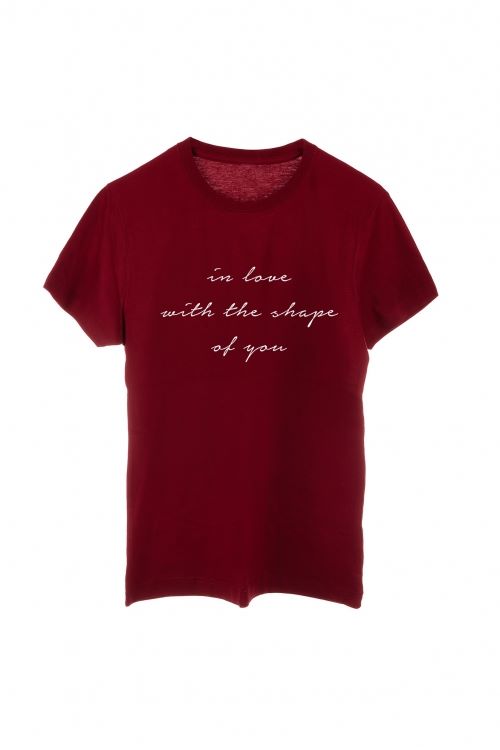 T-shirt In love with the shape of you