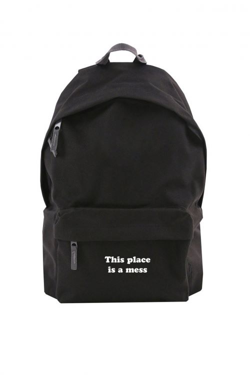 Plecak Simple This place is a mess