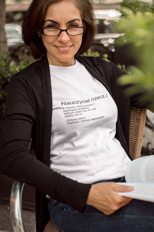 T-shirt Nauczyciel rzeczownik