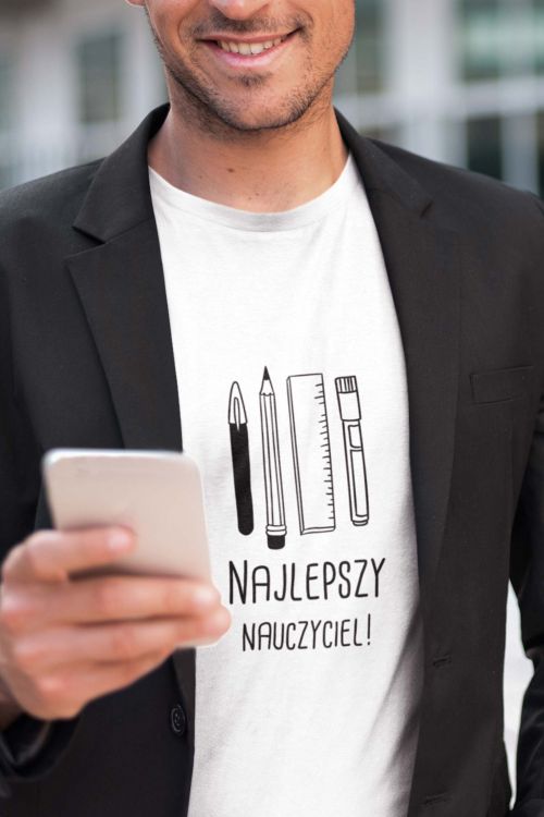 T-shirt Najlepszy nauczyciel