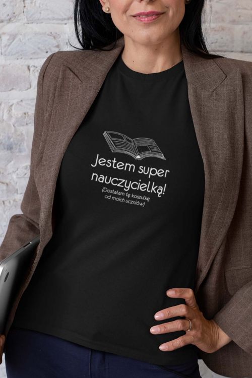 T-shirt Super Nauczycielka