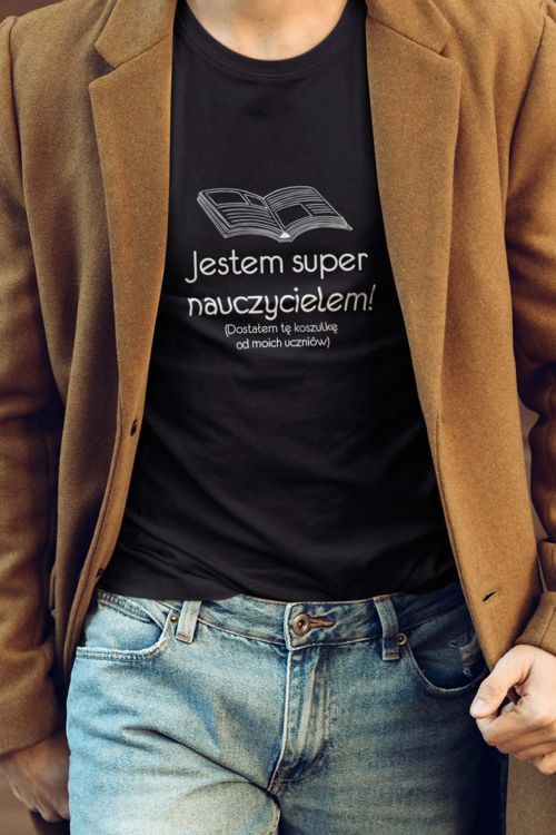 T-shirt Super Nauczyciel