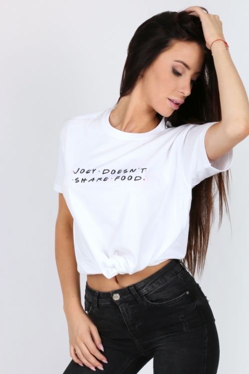 T-shirt Joey doesn't share food