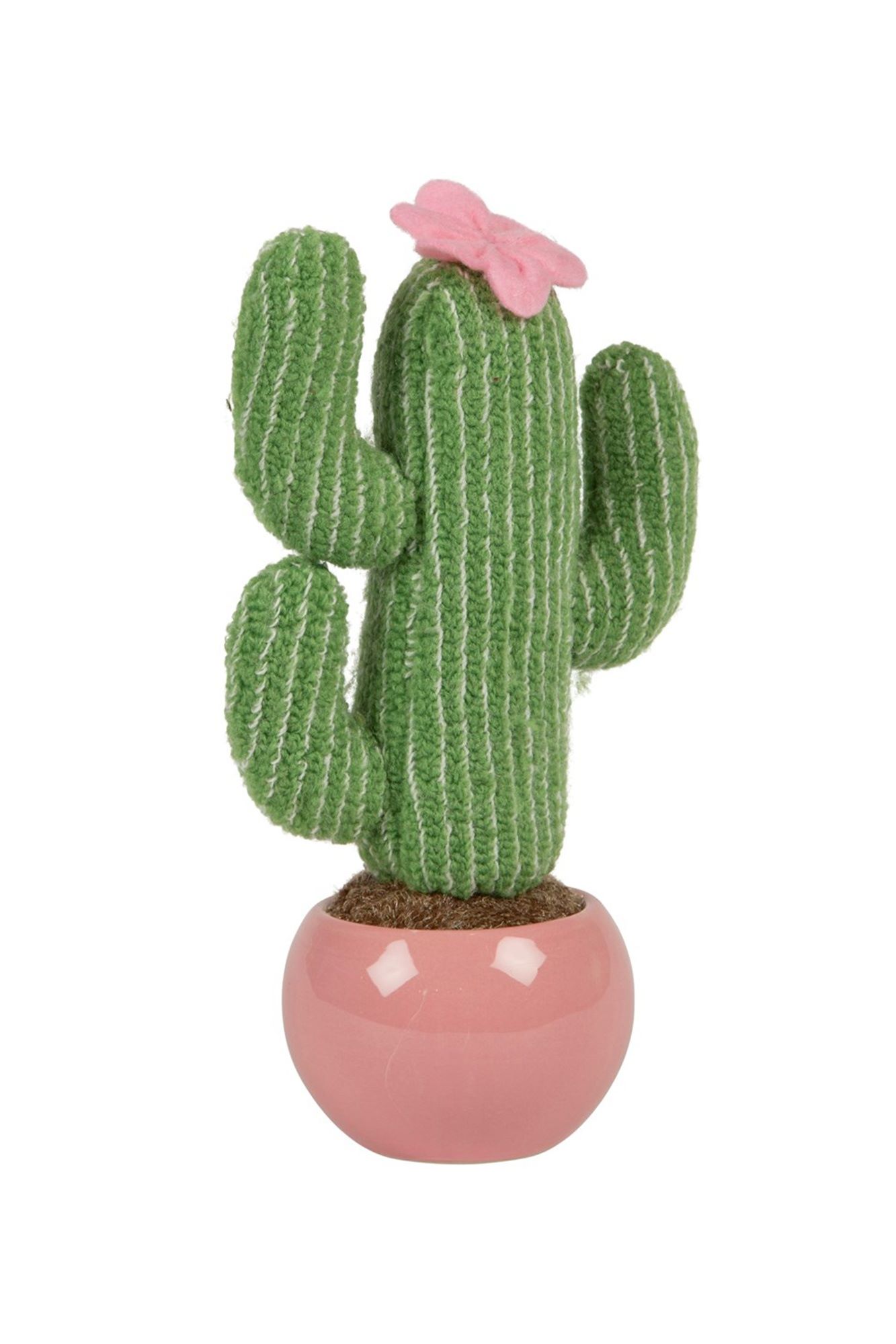 Dekoracyjny pluszowy kaktus