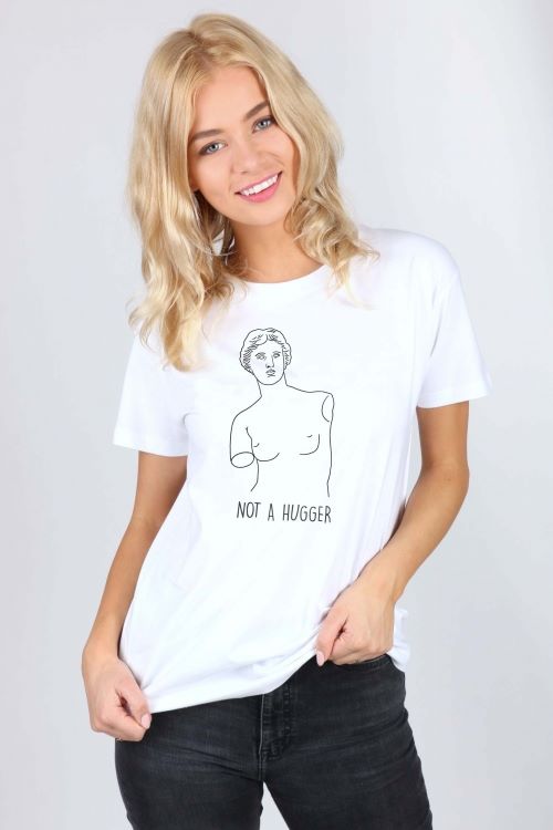 T-shirt Not a hugger