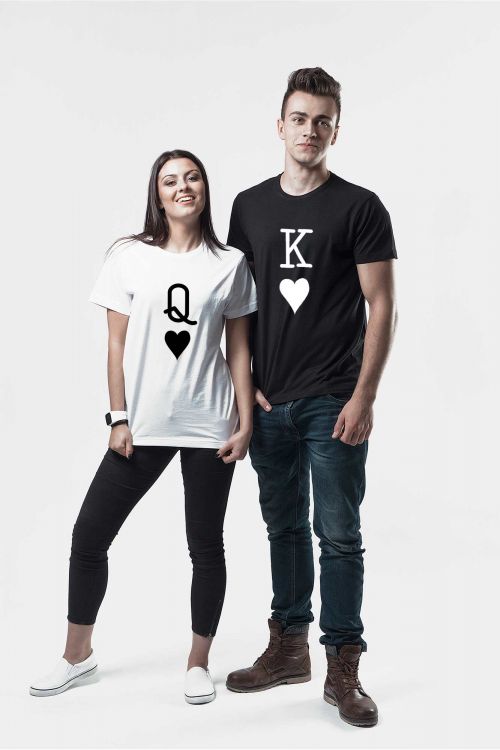 Komplet T-shirt dla par KQ