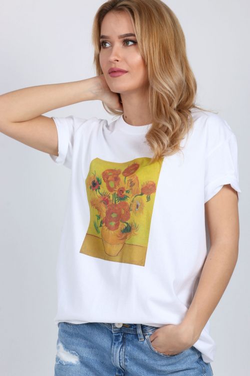 T-shirt Słoneczniki