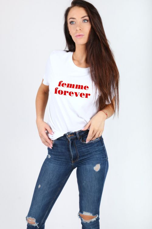 T-shirt Femme forever