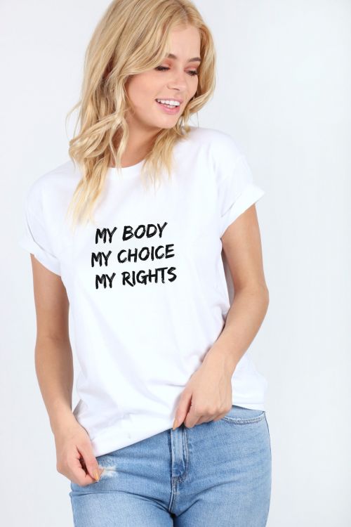 T-shirt My body, my choice, my rights