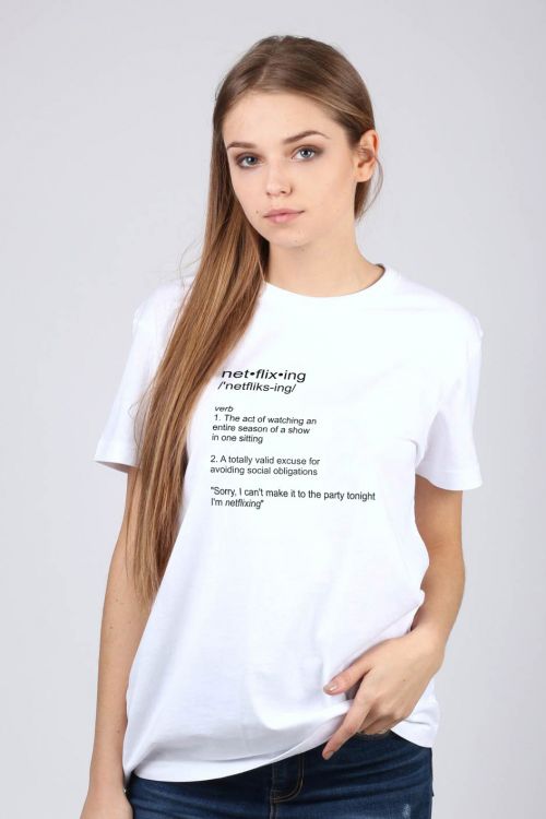 T-shirt Netflixing