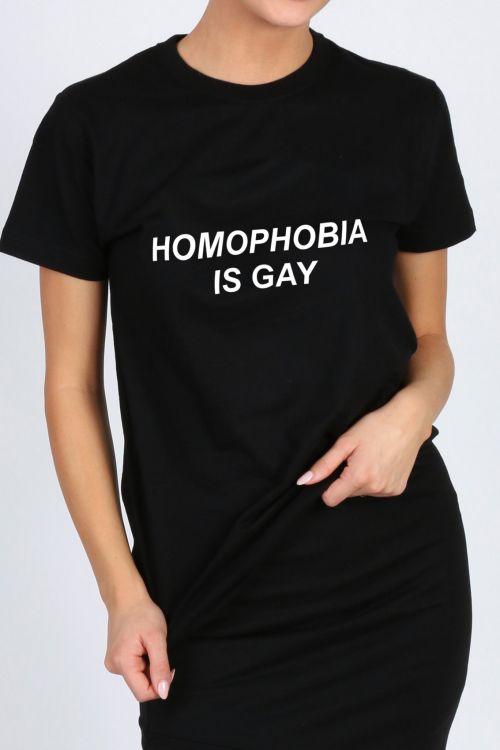 T-shirt Homophobia is gay