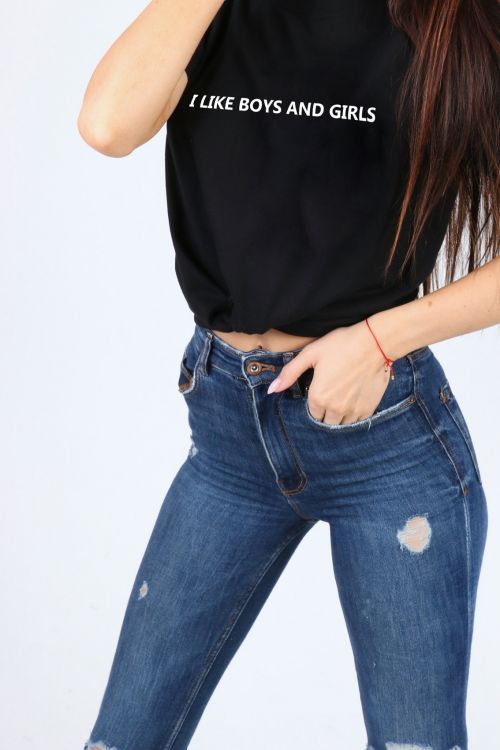 T-shirt I like boys and girls