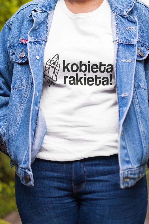 T-shirt Kobieta rakieta