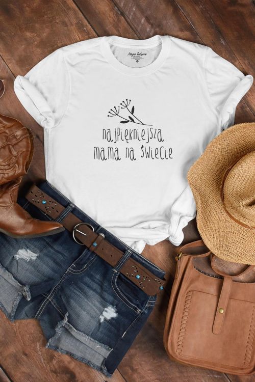 T-shirt Najpiękniejsza mama na świecie