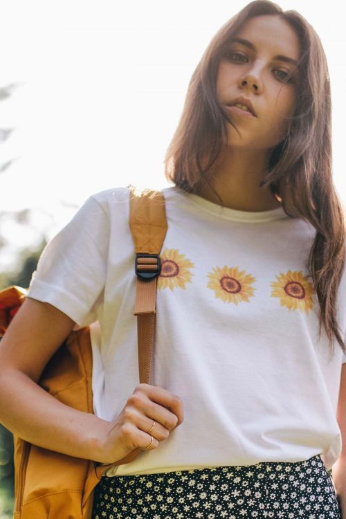 T-shirt Oversize Sunflowers