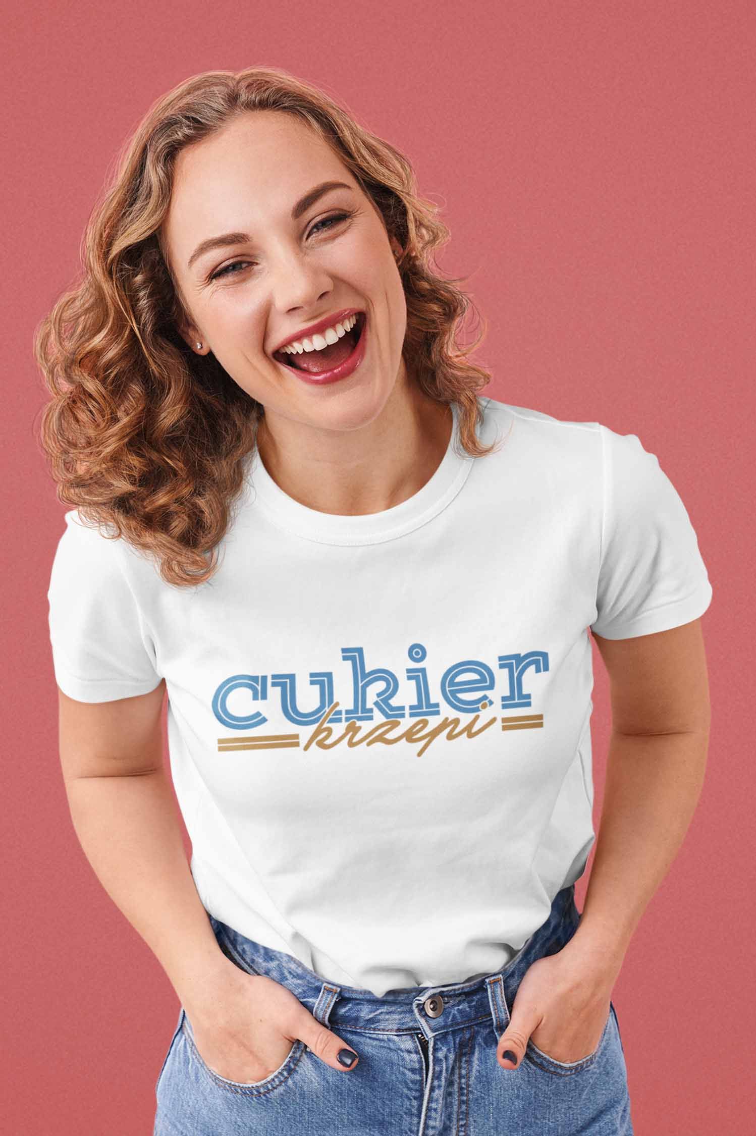 T-shirt Oversize Cukier krzepi