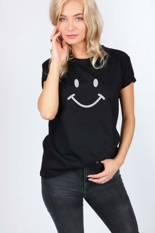 T-shirt Oversize Smiley Face