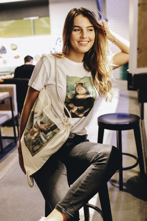 T-shirt Oversize Mona Kitta