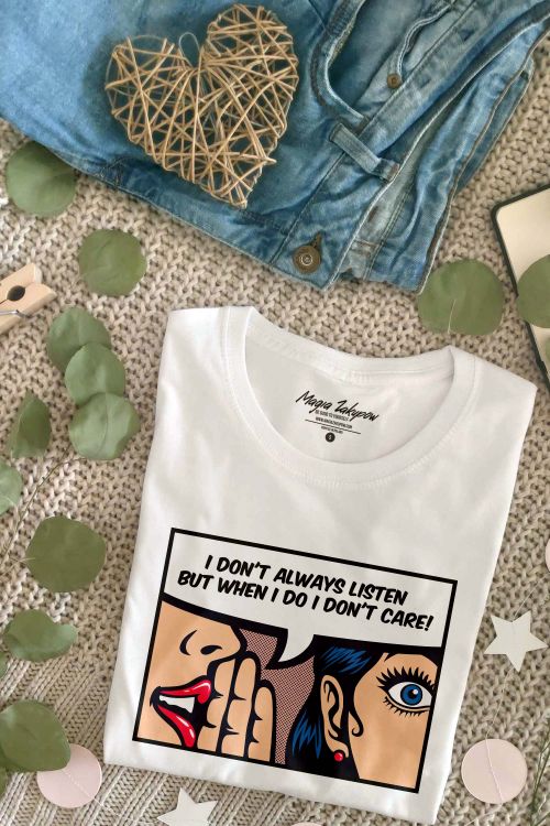 T-shirt Oversize Listen