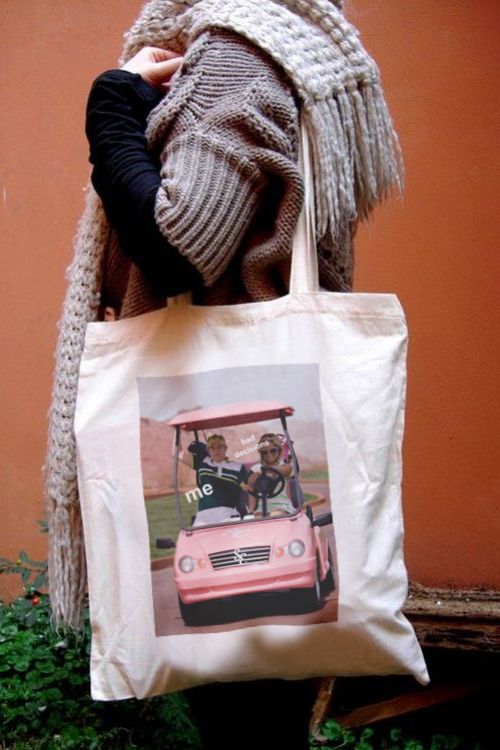 Torba Eko Bad Decisions Paris