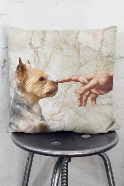 Poduszka Michelangelo Hands York Art