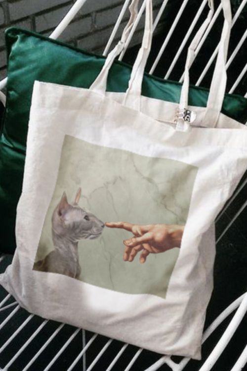 Torba Eko Michelangelo Kitten