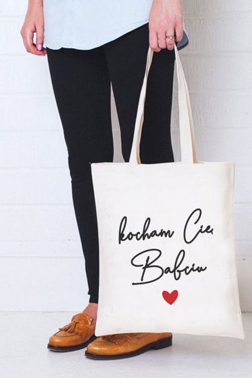 Torba Eko Kocham Cię Babciu