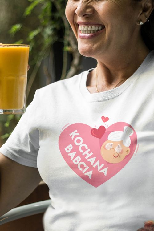 T-shirt Kochana Babcia