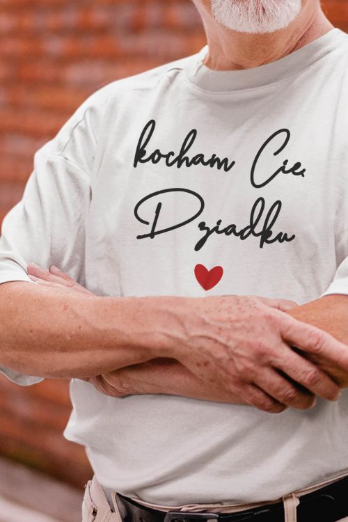 T-shirt Kocham Cię Dziadku 