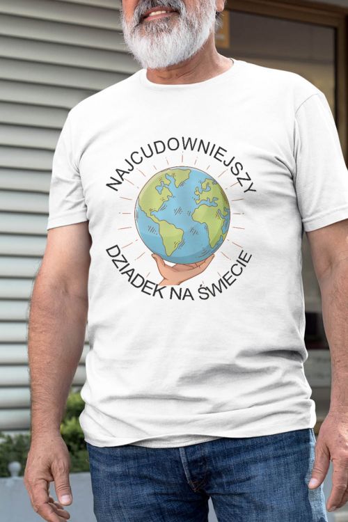 T-shirt Najcudowniejszy Dziadek na świecie