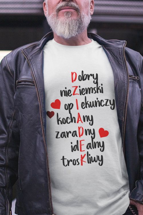 T-shirt Dobry kochany Dziadek
