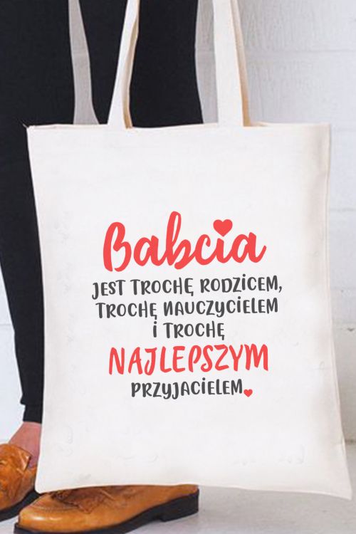 Torba Eko Babcia najlepszym przyjacielem