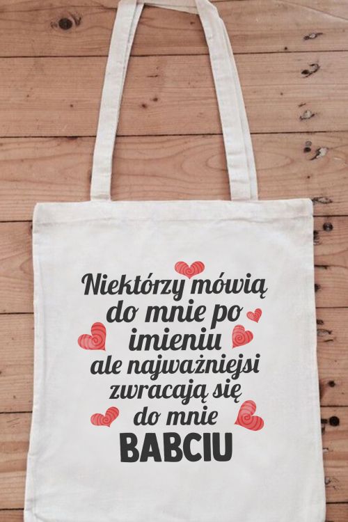 Torba Eko Jestem Babcią