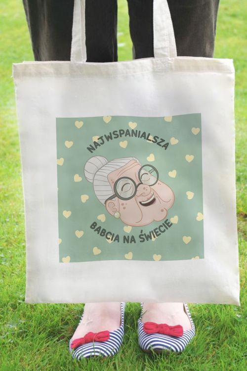 Torba Eko Najwspanialsza Babcia na świecie