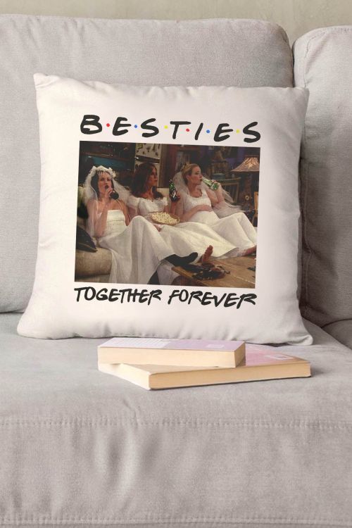 Poduszka Bawełniana Canvas Besties together forever