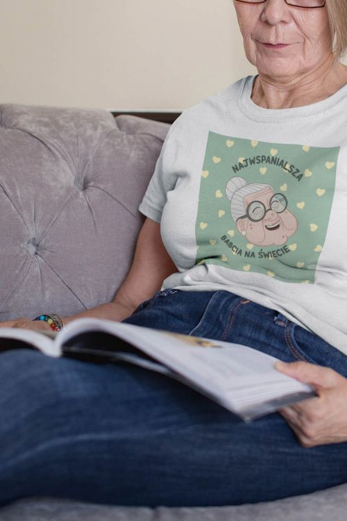 T-shirt Najwspanialsza Babcia na świecie