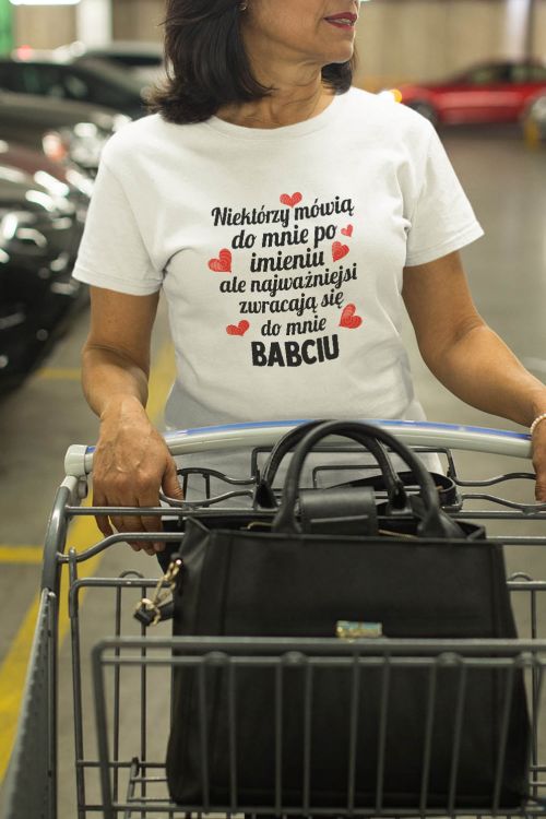 T-shirt Jestem Babcią