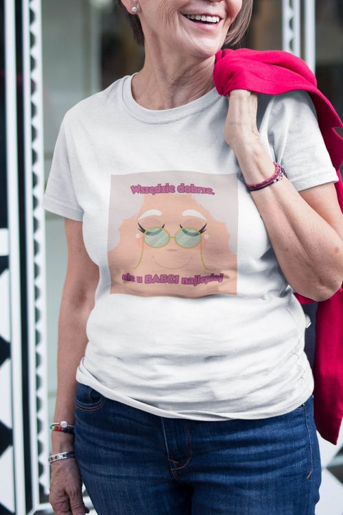 T-shirt U Babci najlepiej
