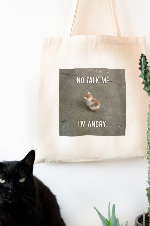 Torba Eko Angry cat