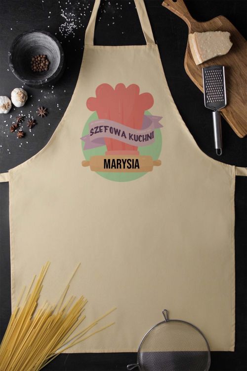 Fartuch PERSONALIZACJA - SZEFOWA KUCHNI
